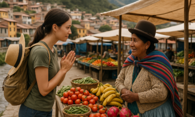 Editorial featured image for an article titled 'Responsible Travel: How to Explore Without Harming the Communities You Visit'. A thoughtful guide to ethical travel decisions—from respecting local cust