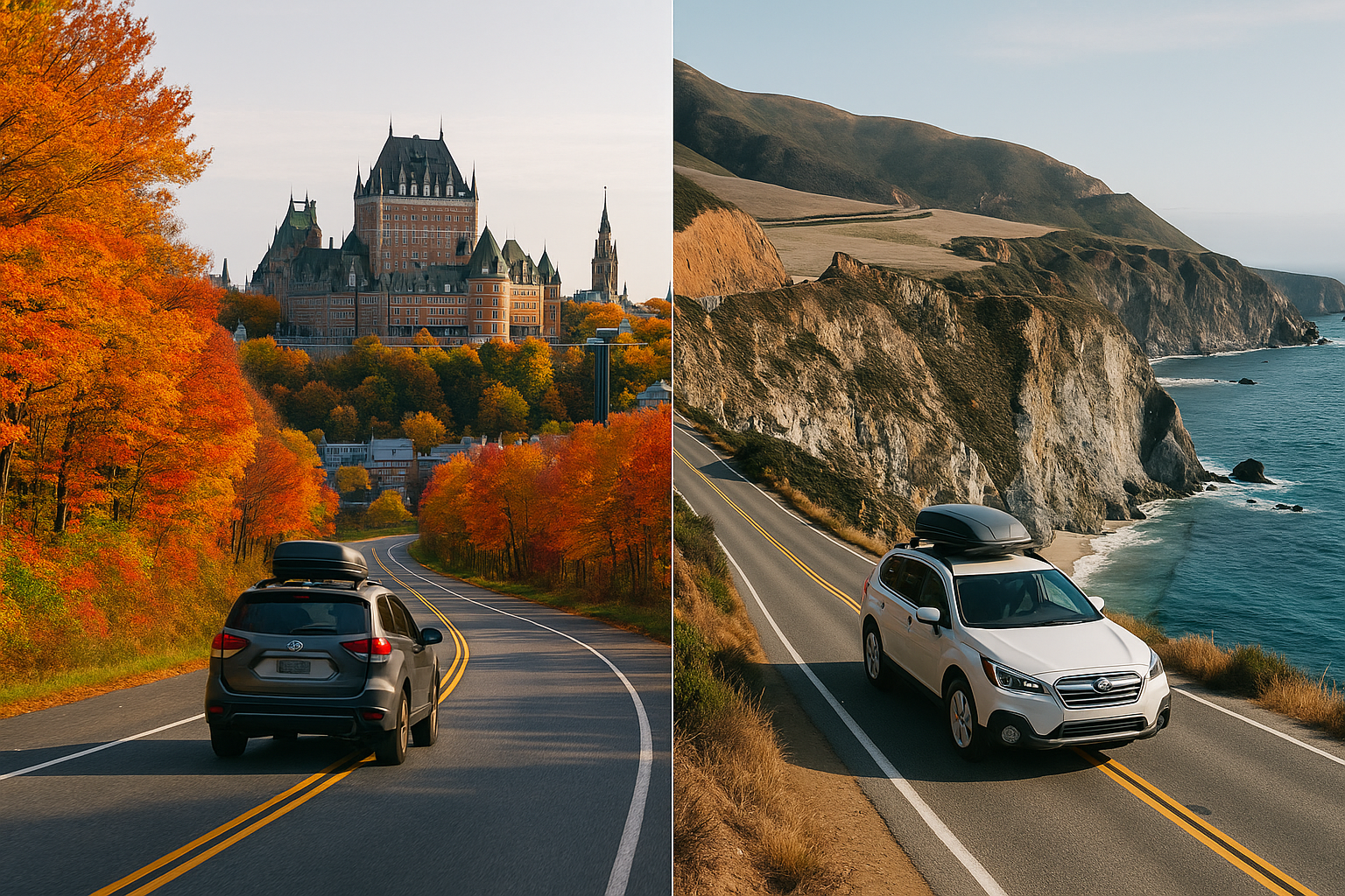 North American Road Trips: Montreal-to-Quebec City vs. San Francisco-to-San Diego (2026 Comparison) (2)