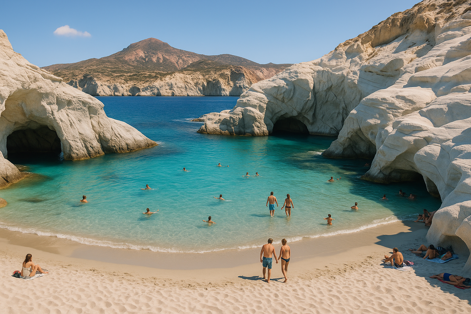 Milos, Greece: Hidden Beaches, Sea Caves & Beyond the Typical Greek Island (2026)