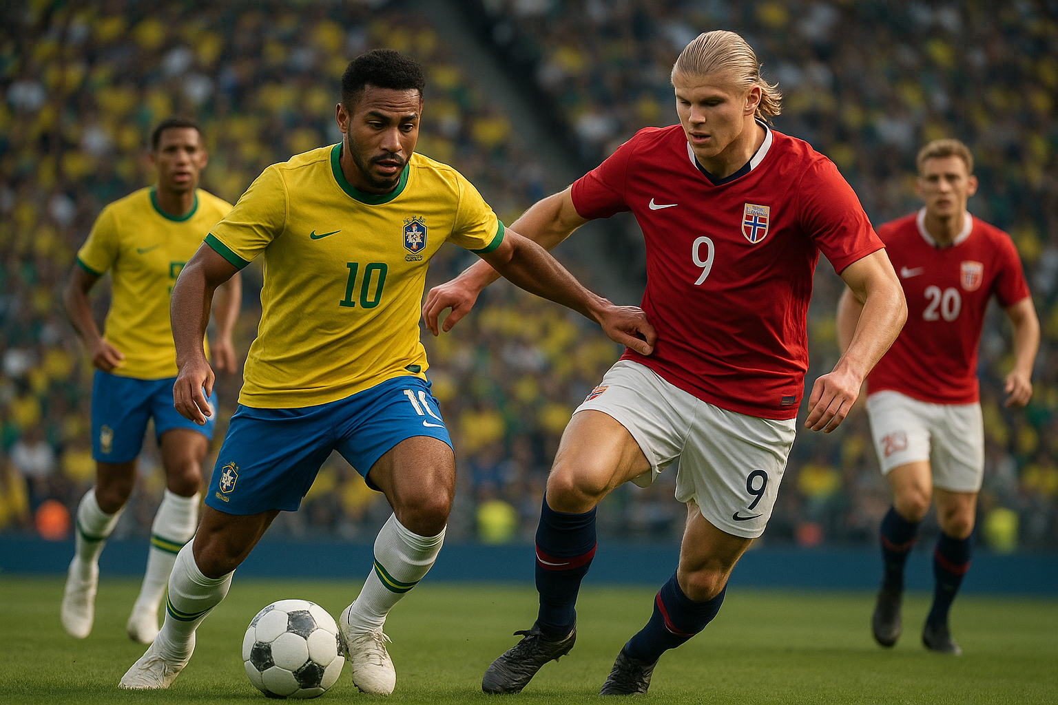 Brasile vs Norvegia