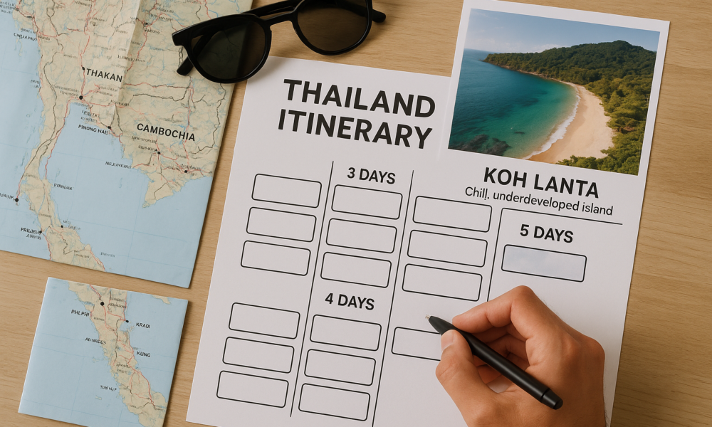 Thailand Planning Made Simple: 1-4 Week Itineraries & Where to Stay on Koh Lanta