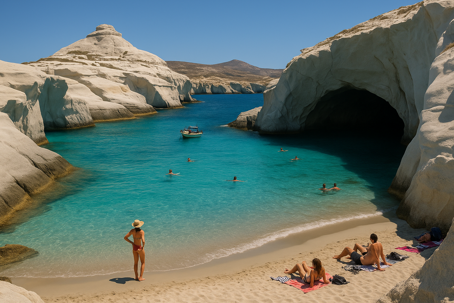 Milos, Greece: Hidden Beaches, Sea Caves & Beyond the Typical Greek Island (2026) (2)