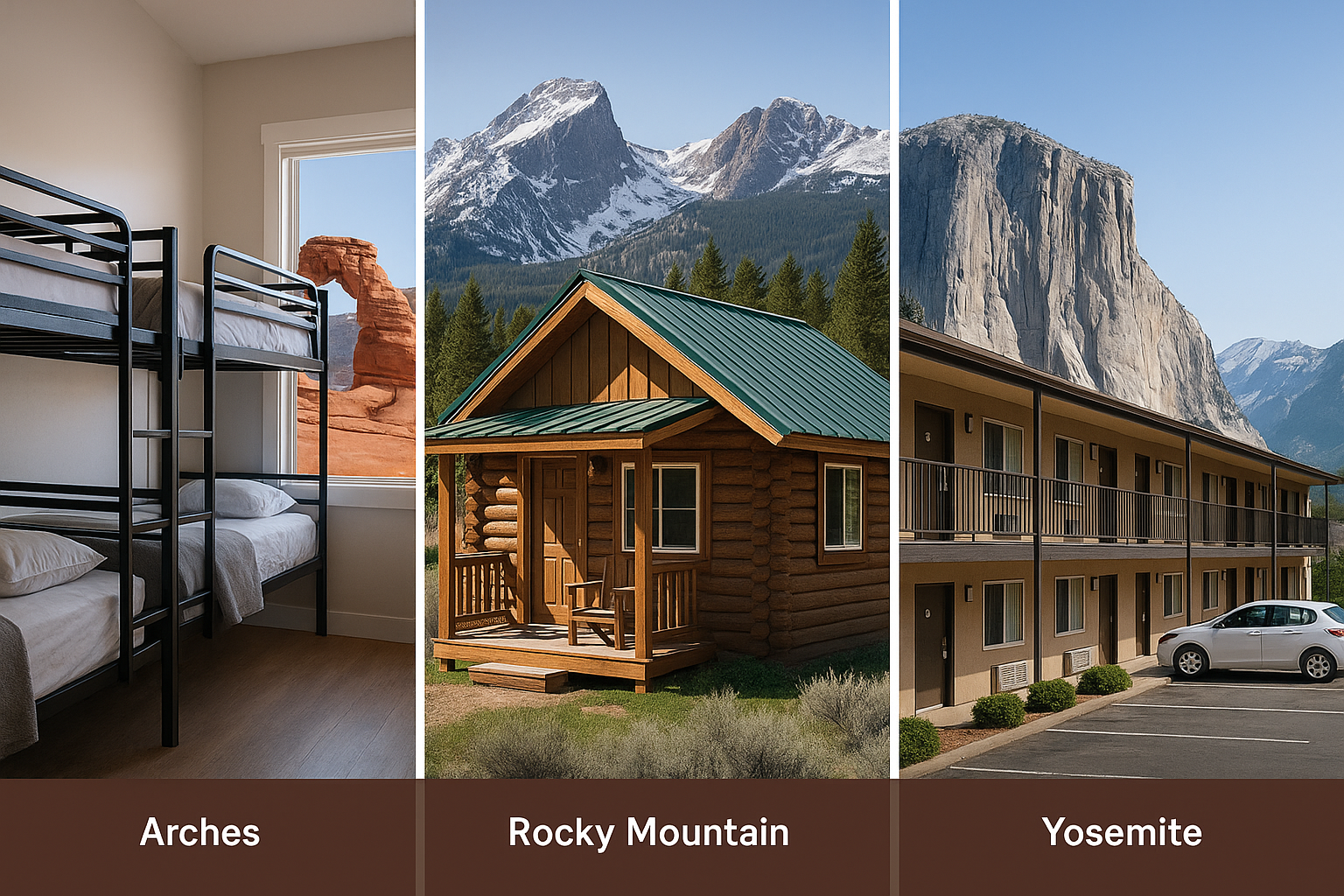 Where to Stay in US National Parks: Budget Lodging Near Arches, Rocky Mountain & Great Smoky Mountains