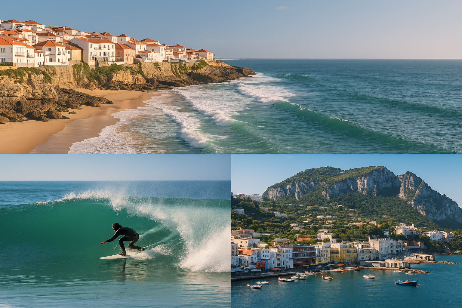 Coastal Escapes: Surfing Ericeira, Exploring Capri & Discovering Portugal's Atlantic Edge
