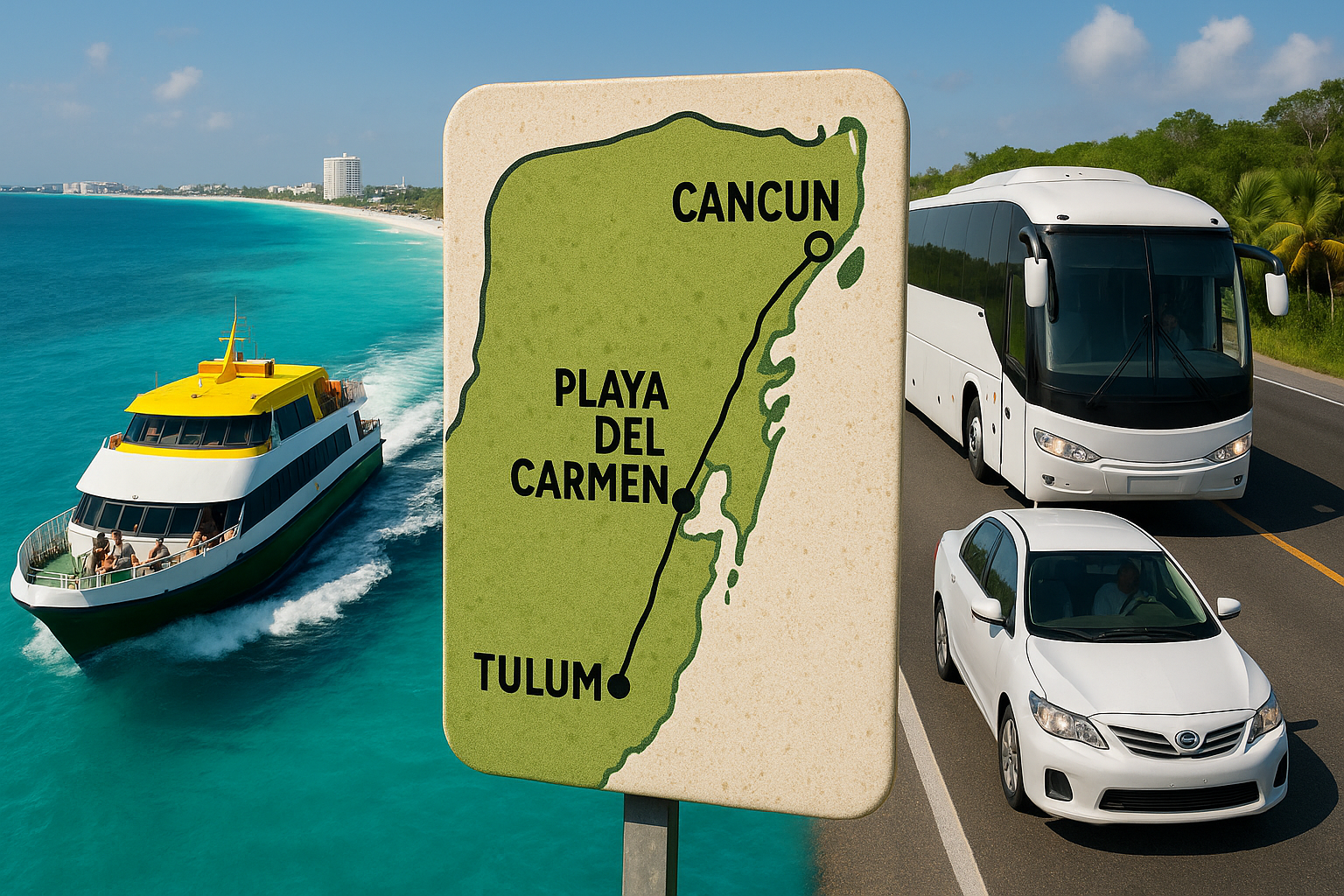 Mexico's Caribbean Corridor: Getting Around Cancun, Tulum & Isla Mujeres in 2026