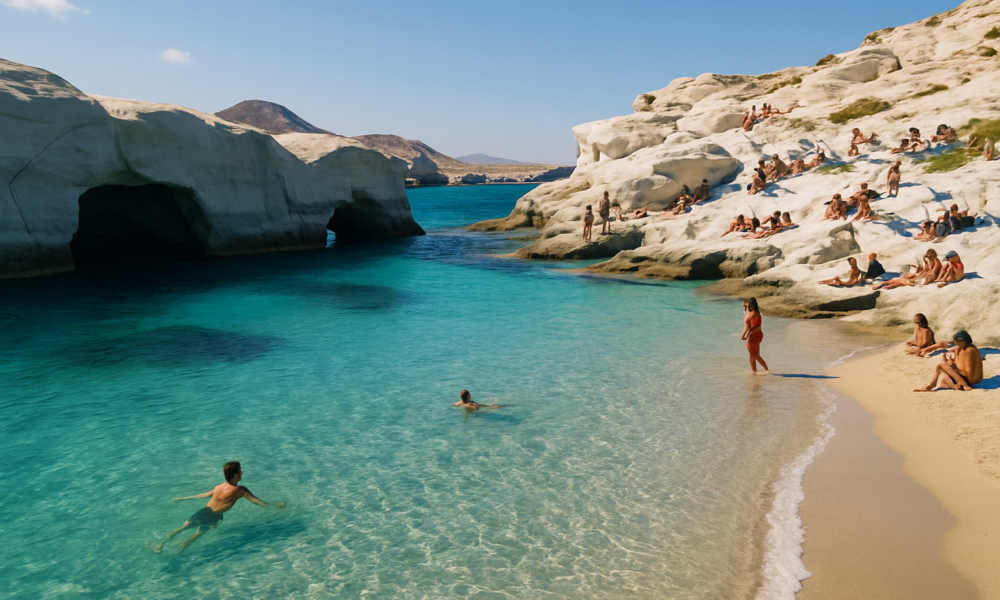 Greek Islands Beyond the Crowds: Discovering Milos' Beaches, Caves & Hidden Corners