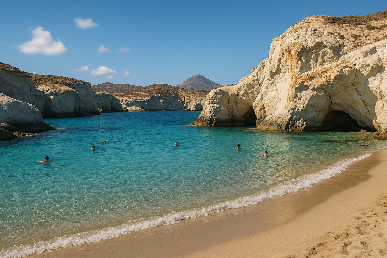 Greek Islands Beyond the Crowds: Discovering Milos' Beaches, Caves & Hidden Corners (2)