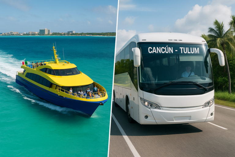 Cancun to Tulum & Isla Mujeres: The Complete 2026 Transport Guide (Ferries, Costs, Times)