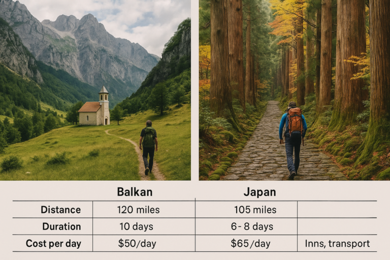 Hidden Hiking Trails for Young Adventurers: Valbona-Theth (Albania) & Kumano Kodo (Japan) in 2026 (2)