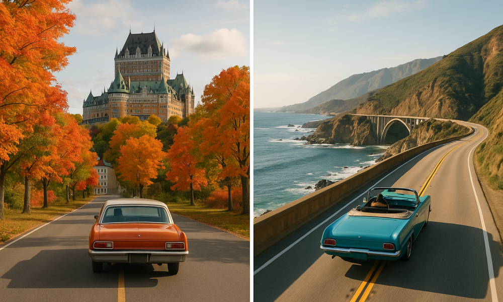 North American Road Trips: Montreal-to-Quebec City vs. San Francisco-to-San Diego (2026 Comparison)