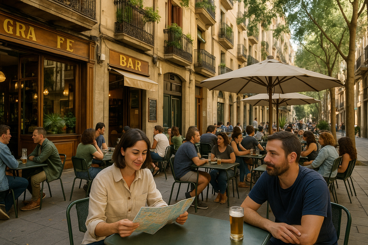 Barcelona Like a Local: 12 Cafés & 14 Cocktail Bars Where Locals Actually Spend Time (2026)