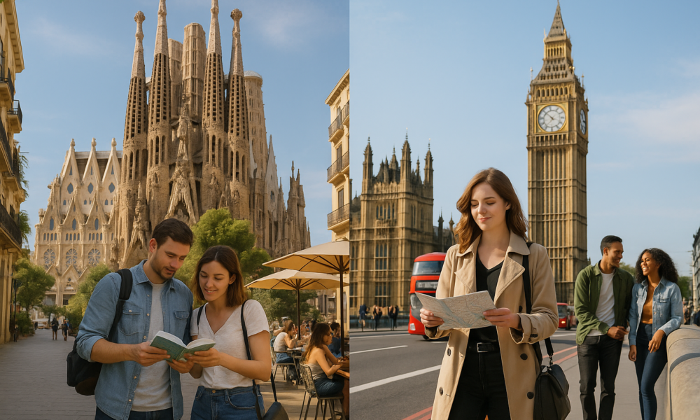 Barcelona & London: Urban Exploration for Young Travelers (2025–2026 Local Guides)