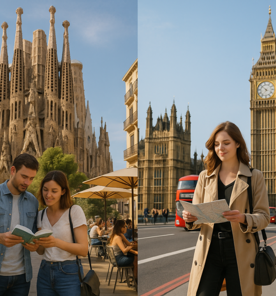 Barcelona & London: Urban Exploration for Young Travelers (2025–2026 Local Guides)