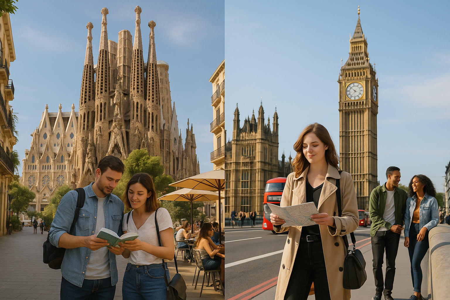Barcelona & London: Urban Exploration for Young Travelers (2025–2026 Local Guides)