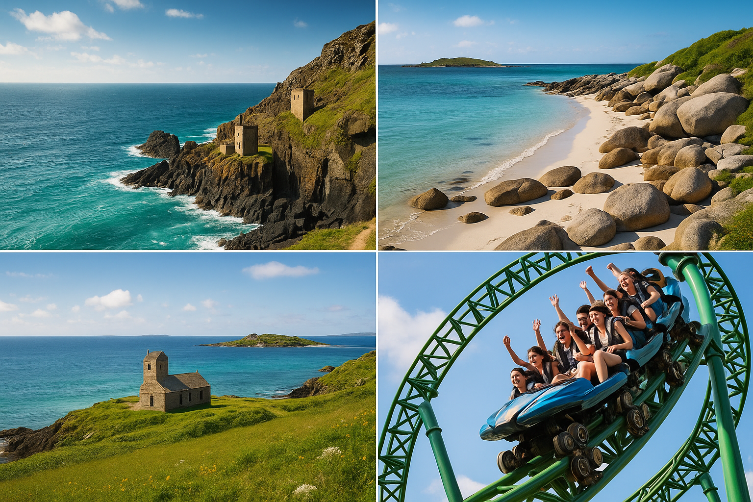 UK Island & Coastal Escapes: Cornwall, Isles of Scilly & Theme Parks (2026)