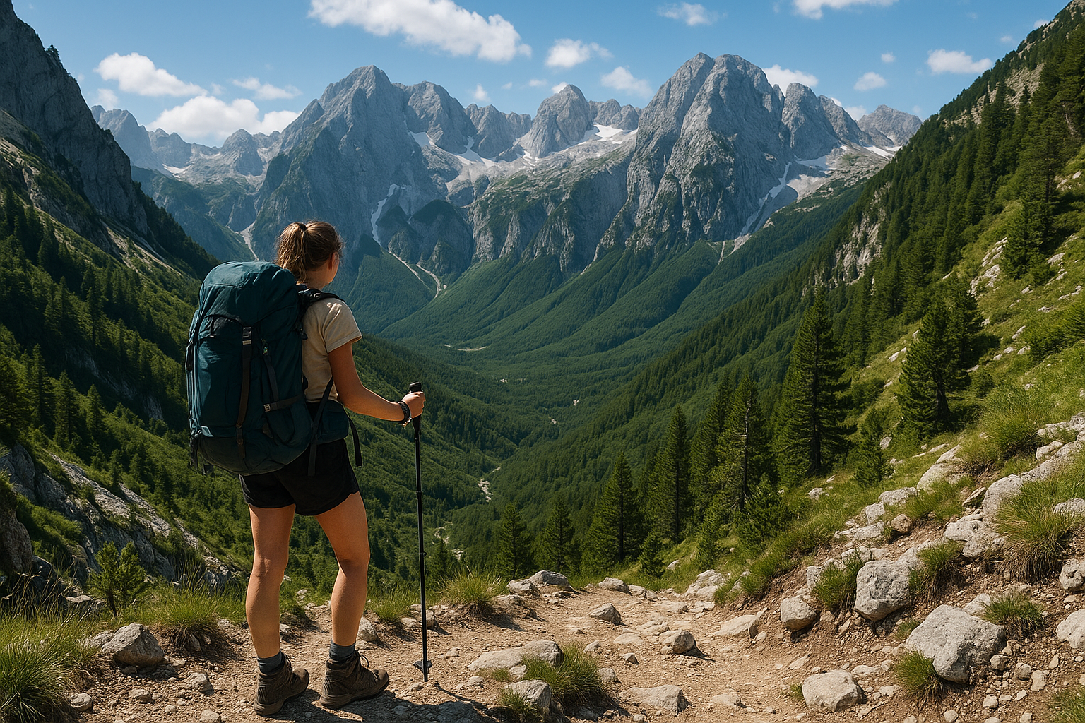 Albania's Valbona to Theth Trail: Epic Hiking in the Accursed Mountains