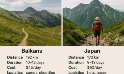 Hidden Hiking Trails for Young Adventurers: Valbona-Theth (Albania) & Kumano Kodo (Japan) in 2026