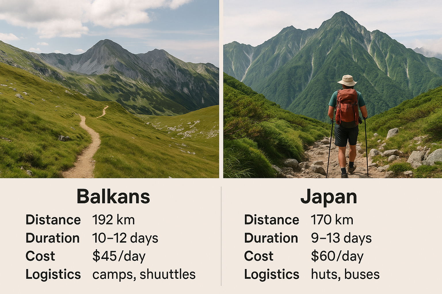 Hidden Hiking Trails for Young Adventurers: Valbona-Theth (Albania) & Kumano Kodo (Japan) in 2026