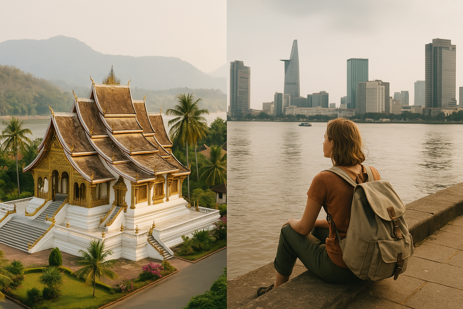 Southeast Asia Slow Travel: Luang Prabang & Saigon Day Trips for First-Time Visitors