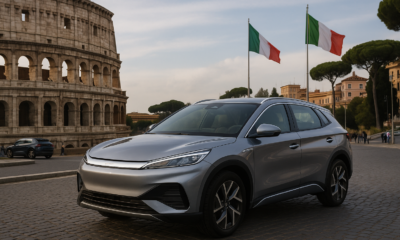 BYD Electric Cars Now Available in Italy