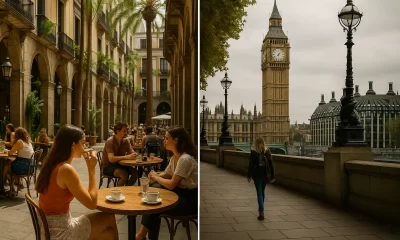 European City Guides for Foodies and Explorers: Barcelona's Cafes and Cocktail Bars, London's Hidden Walks