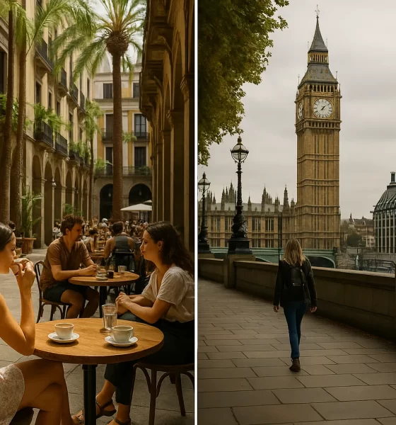 European City Guides for Foodies and Explorers: Barcelona's Cafes and Cocktail Bars, London's Hidden Walks