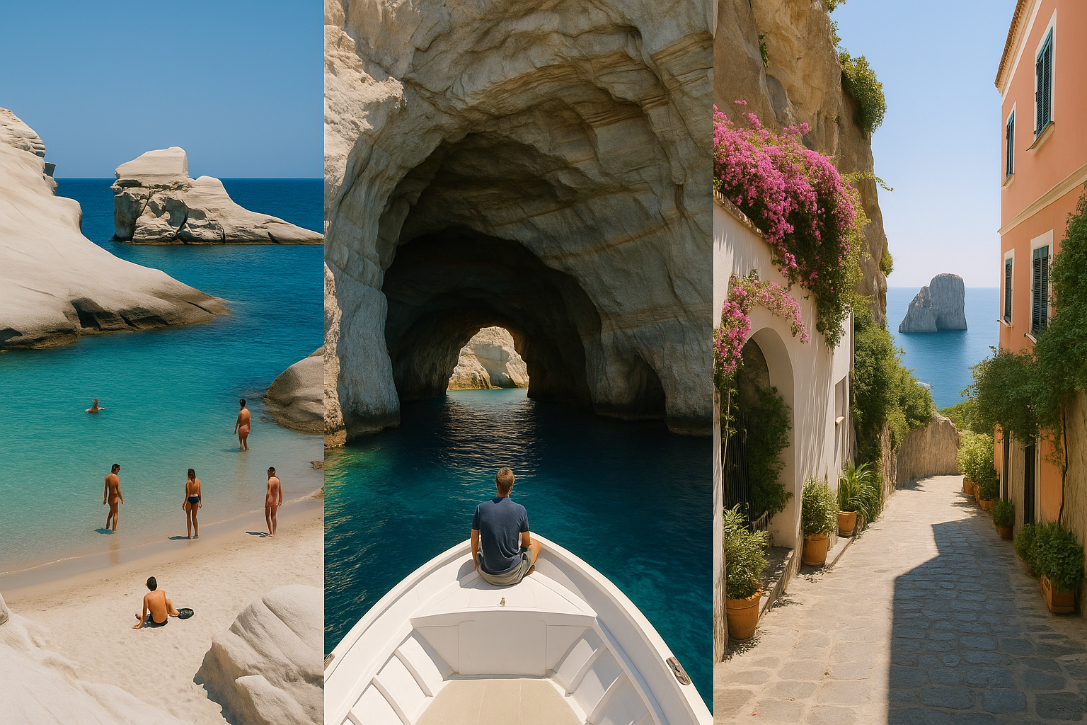 Hidden Gems Beyond the Guidebook: Greece's Milos, Italy's Capri, and Avoiding Tourist Traps