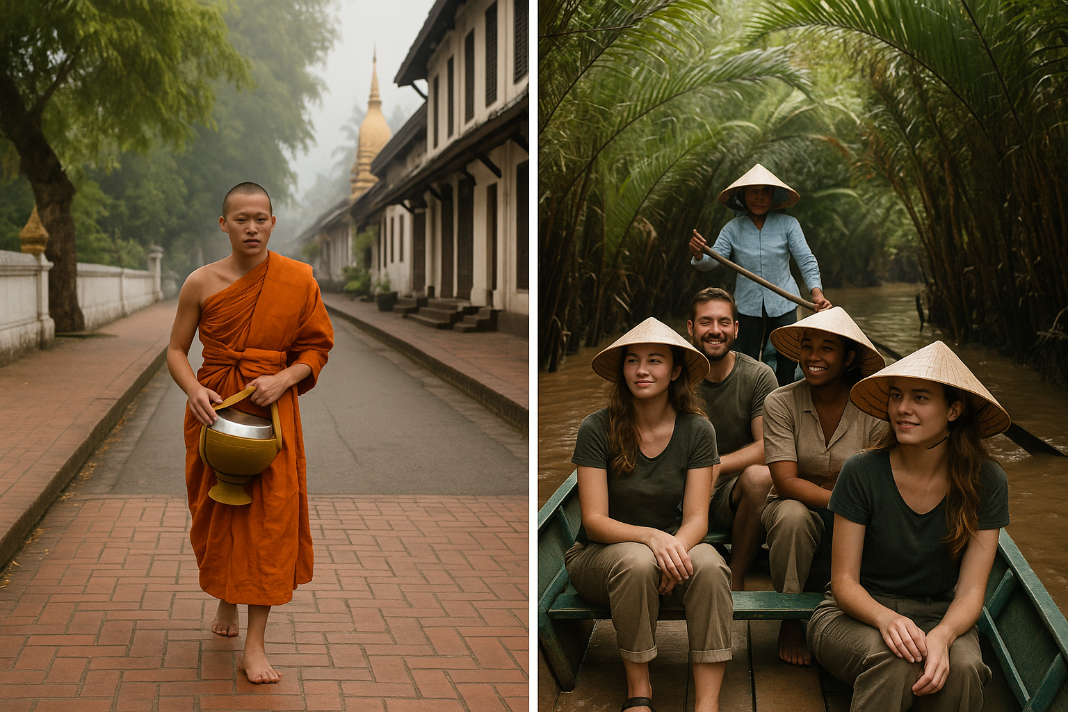 Southeast Asia Slow Travel: Luang Prabang's Spiritual Side & Day Trips from Saigon (2)