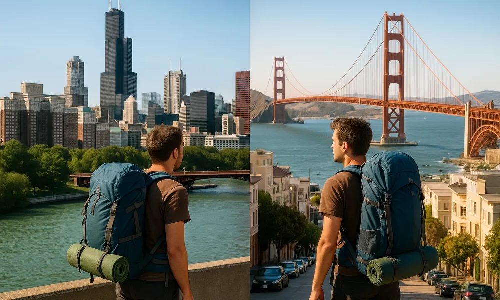 Backpacking North America's West Coast: Chicago and San Francisco on a Budget
