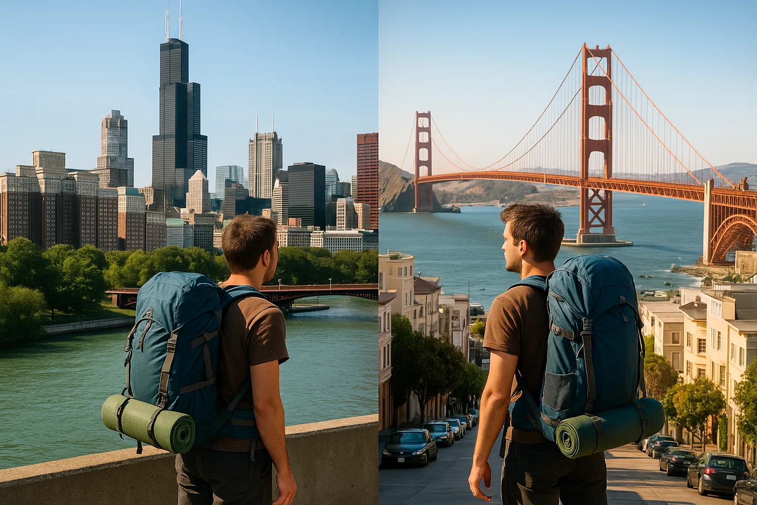 Backpacking North America's West Coast: Chicago and San Francisco on a Budget