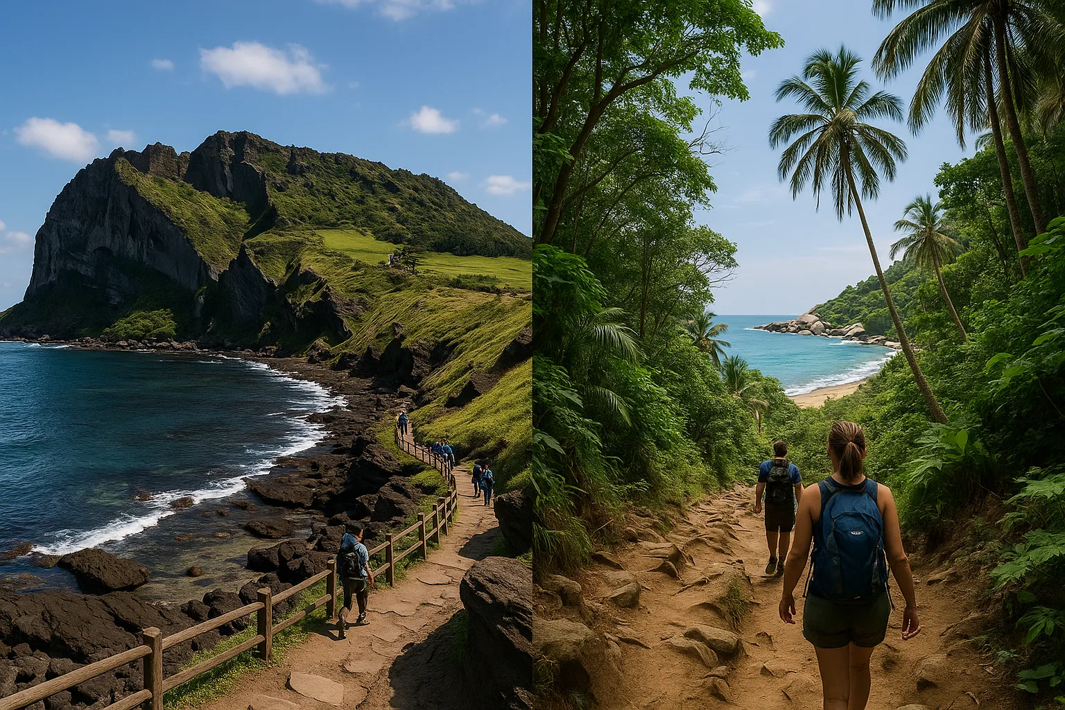 Adventure Beyond the Beach: Things to Do in Jeju, South Korea & Tayrona Park, Colombia