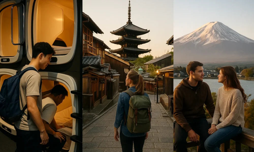Budget Stays in Japan: Capsule Hotels, Airbnbs & Guesthouses Across Tokyo, Kyoto & Mt. Fuji