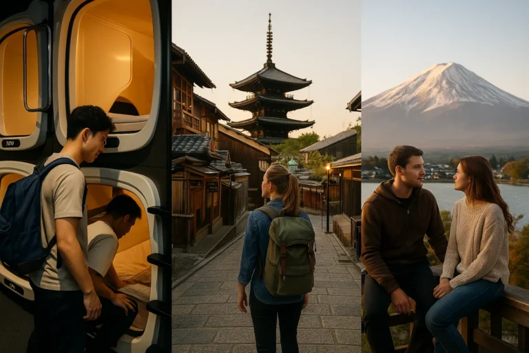 Budget Stays in Japan: Capsule Hotels, Airbnbs & Guesthouses Across Tokyo, Kyoto & Mt. Fuji
