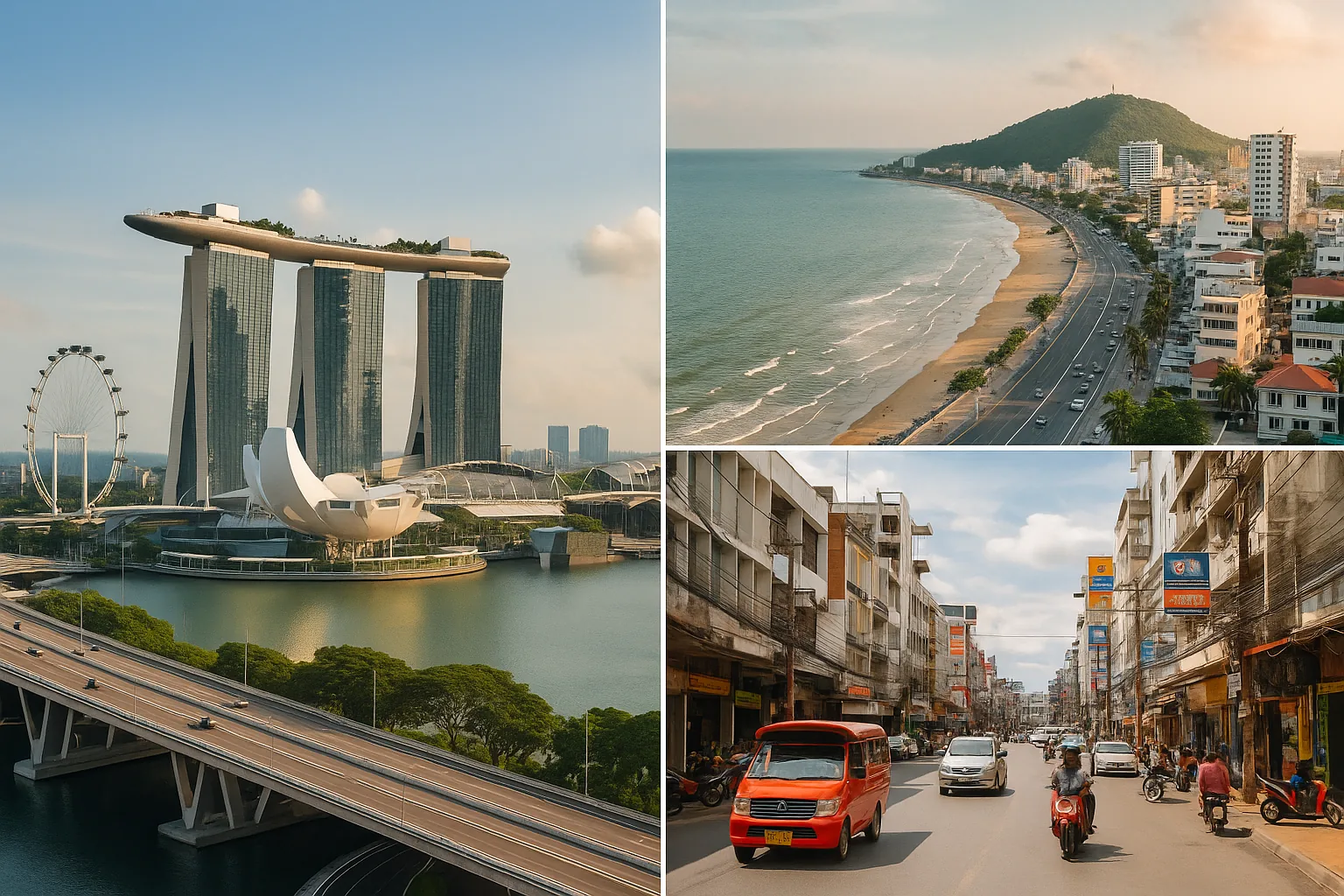 Southeast Asia City Guides 2026: Kuala Lumpur, Singapore, Vung Tau & Hat Yai for First-Time Visitors