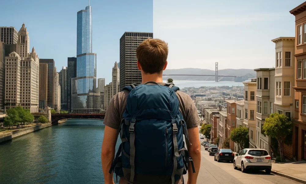 Backpacking Urban USA: Chicago and San Francisco Travel Guides for Independent Explorers