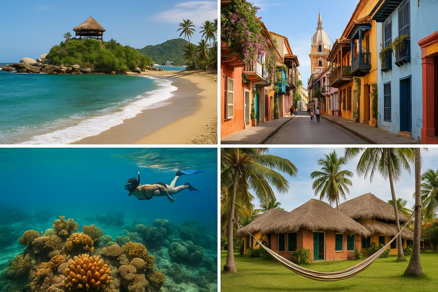 Colombia's Caribbean Coast: Tayrona Park, Rosarios Islands & Granada Hostels for Backpackers