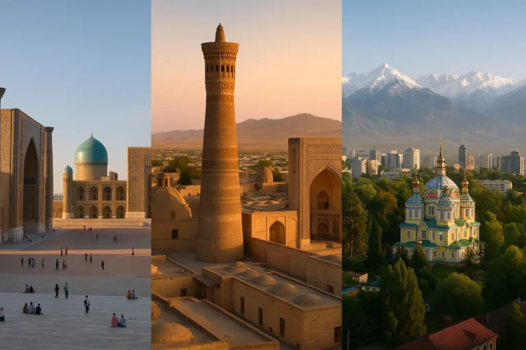Central Asia's Silk Road Cities: Samarkand, Bukhara & Almaty for First-Time Visitors