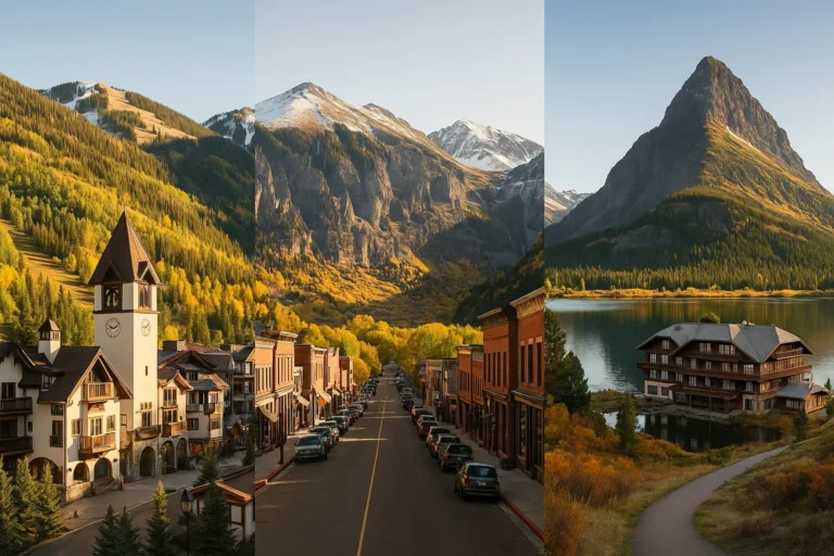 Mountain Towns in the US Rockies: Where to Stay in Vail, Telluride & Glacier National Park